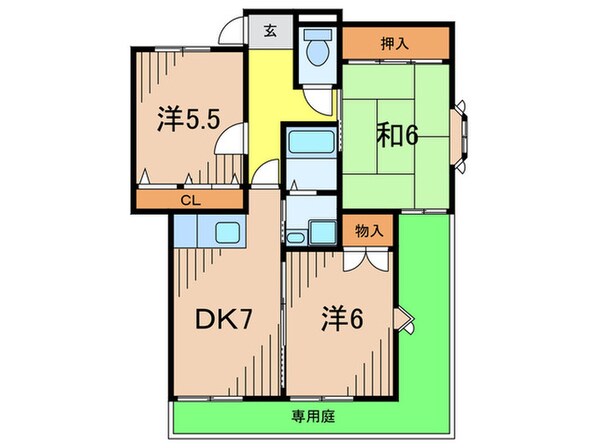 カーサ 宝塚東の物件間取画像